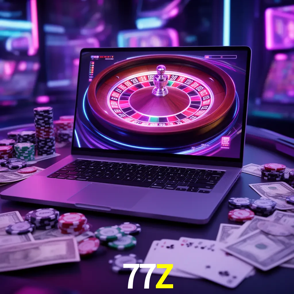 Centro móvil 77Z con casino, cajero, bonos, app y acceso de cuenta para México